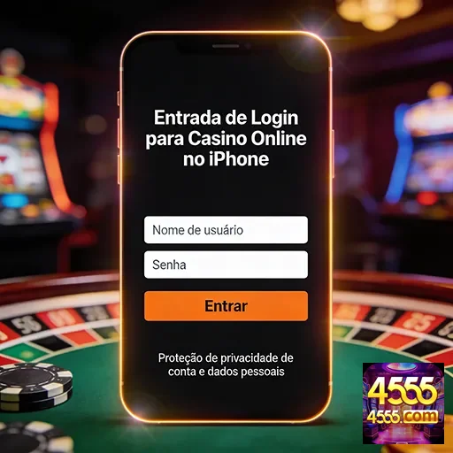 Ilustração de Explore o aplicativo cassino 4555 com total segurança