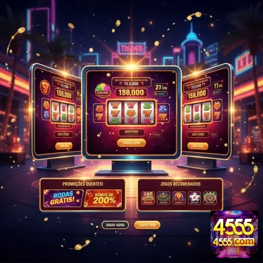 Ilustração de Explore as Promoções VIP do 4555 e Bônus Imperdíveis