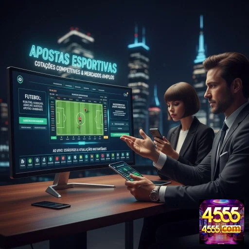 Ilustração de Experiência Simples e Eficiente em Cada Aposta