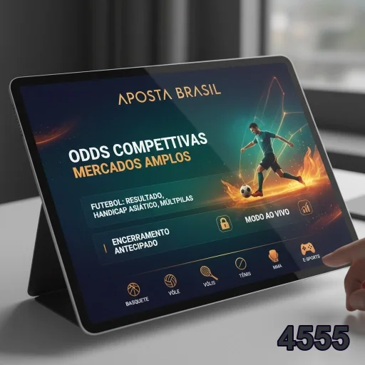 Cliente desfrutando de acesso VIP na plataforma 4555